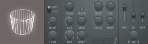 FL Studio stock reverb plugin.